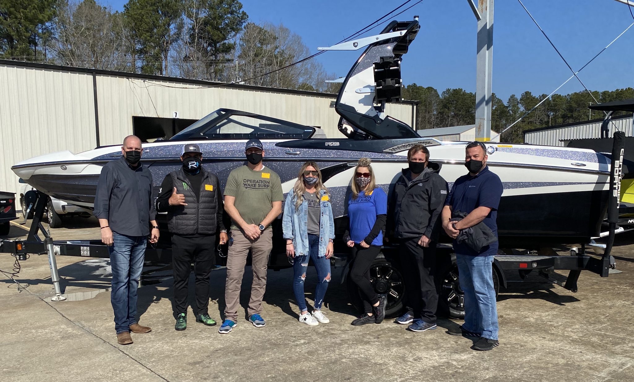 OPERATION WAKESURF VISITS PLEASURECRAFT ENGINE GROUP PCM Engines